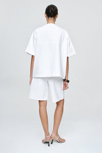MARLE SHORT SLEEVE SEAM SHIRT