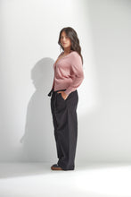 Load image into Gallery viewer, STANDARD ISSUE MERINO LONG V CARDIGAN CORAL
