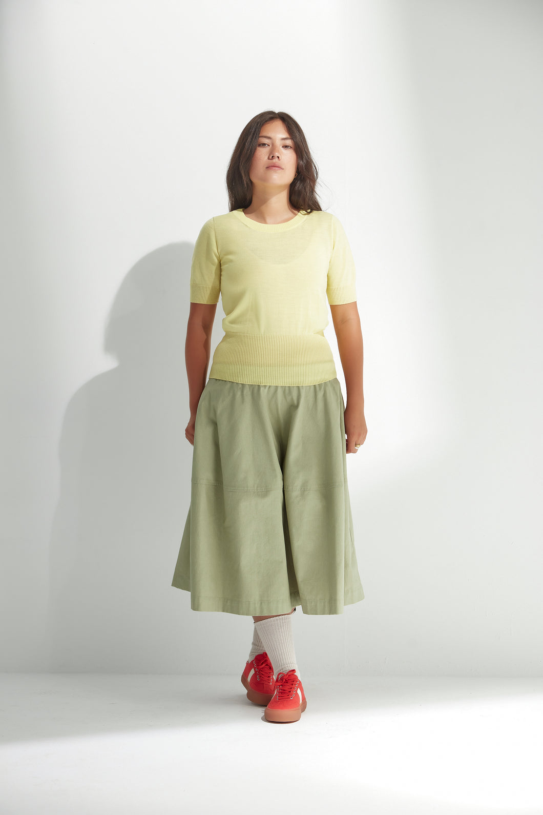 STANDARD ISSUE MERINO HIGH RIB T-SHIRT