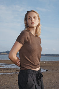 STANDARD ISSUE SETA PICOT T SHIRT