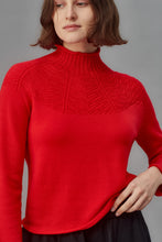 Load image into Gallery viewer, STANDARD ISSUE MERINO MOCK NECK SWEATER RIBBON
