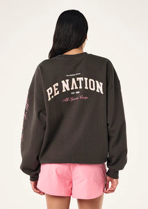 P.E NATION SMOKE SWEAT SMOKESTONE