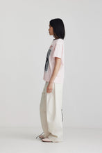Load image into Gallery viewer, coming soon | RICOCHET AIDEN TEE SOFT PINK + CHARCOAL
