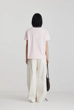 Load image into Gallery viewer, coming soon | RICOCHET AIDEN TEE SOFT PINK + CHARCOAL

