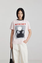Load image into Gallery viewer, coming soon | RICOCHET AIDEN TEE SOFT PINK + CHARCOAL
