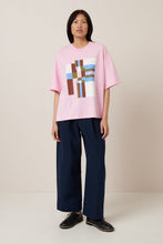 Load image into Gallery viewer, KOWTOW PLAID TEE BLOSSOM
