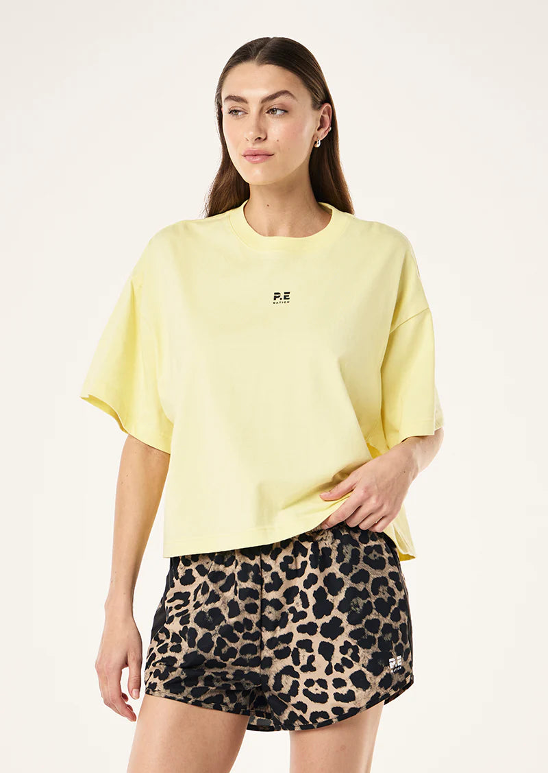 P.E NATION SUPERFINE TEE LEMONADE