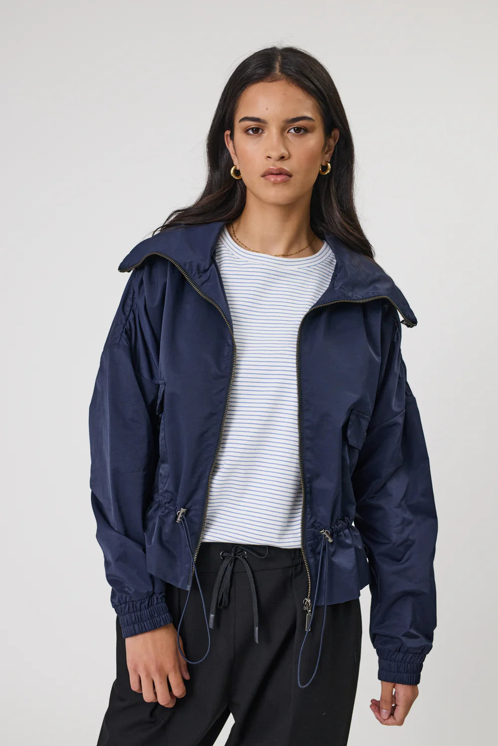 MARLOW SAHARA UTILITY JACKET NAVY