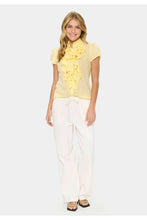 Load image into Gallery viewer, COMING SOON | SAINT TROPEZ TILLI SS SHIRT PALE BANANA
