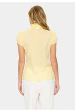 Load image into Gallery viewer, COMING SOON | SAINT TROPEZ TILLI SS SHIRT PALE BANANA
