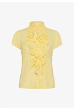 Load image into Gallery viewer, COMING SOON | SAINT TROPEZ TILLI SS SHIRT PALE BANANA
