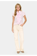 Load image into Gallery viewer, COMING SOON | SAINT TROPEZ TILLI SS SHIRT PINK A BOO
