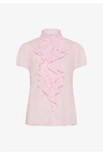 Load image into Gallery viewer, COMING SOON | SAINT TROPEZ TILLI SS SHIRT PINK A BOO
