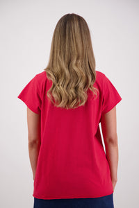 BRIARWOOD SALMA TOP RED