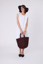 Load image into Gallery viewer, MARLOW SANTORINI BUCKET BAG CHOC
