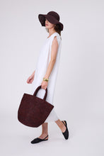 Load image into Gallery viewer, MARLOW SANTORINI BUCKET BAG CHOC
