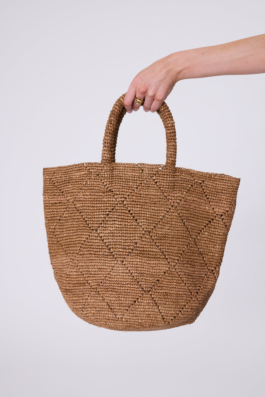 MARLOW SANTORINI BUCKET BAG TEA