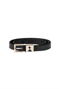 KAREN WALKER MONOGRAM KEEPER BELT