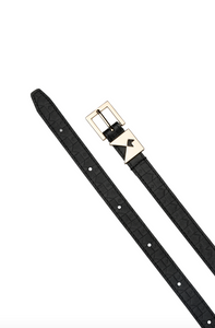 KAREN WALKER MONOGRAM KEEPER BELT