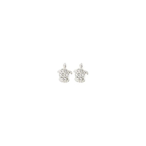 PILGRIM SILVER ARCHER EARRINGS
