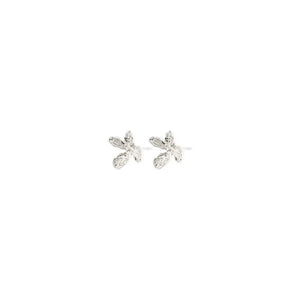 PILGRIM SILVER AGLAIA EARRINGS