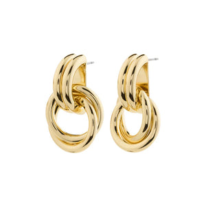 PILGRIM GOLD AGNI EARRINGS