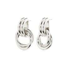 Load image into Gallery viewer, PILGRIM SILVER AGNI EARRINGS
