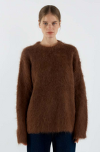 Load image into Gallery viewer, SOFIA IRINA VALERIA SWEATER CHOC
