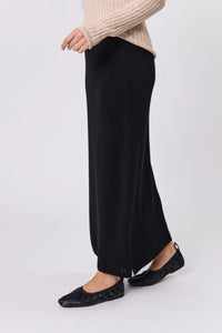 MARLOW SERENE MERINO SKIRT BLACK