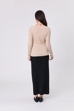 Load image into Gallery viewer, MARLOW SERENE MERINO SKIRT BLACK
