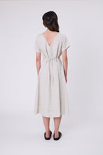 Load image into Gallery viewer, MARLOW SEVILLE LINEN DRESS NATURAL

