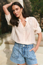 Load image into Gallery viewer, IVY + JACK KINDLY MID BLUE POCKET FRONT DENIM SHORTS
