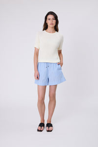 MARLOW SHORELINE SHORT BLUE STRIPE