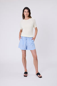 MARLOW SHORELINE SHORT BLUE STRIPE