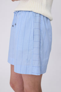 MARLOW SHORELINE SHORT BLUE STRIPE