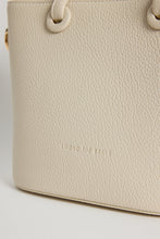 Load image into Gallery viewer, AMONG THE BRAVE SIENA BEIGE PU LEATHER SMALL KNOT TOP HANDLE BAG
