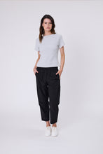 Load image into Gallery viewer, MARLOW SILO BARREL PANT BLACK
