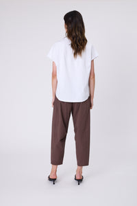 MARLOW SILO BARREL PANT CAROB