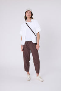 MARLOW SILO BARREL PANT CAROB