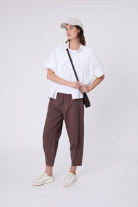 MARLOW SILO BARREL PANT CAROB