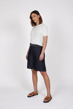 Load image into Gallery viewer, MARLOW SOLIEL KNIT TEE IVORY

