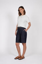 Load image into Gallery viewer, MARLOW SOLIEL KNIT TEE IVORY
