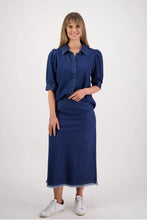 Load image into Gallery viewer, BRIARWOOD STELLA TOP DENIM
