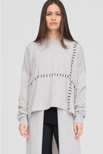 Load image into Gallery viewer, TAYLOR STITCHED LUCENT HOODIE VAPOUR BLACK
