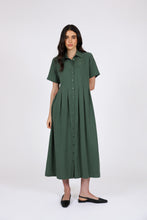Load image into Gallery viewer, MARLOW STRAND DRESS FOREST

