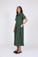 Load image into Gallery viewer, MARLOW STRAND DRESS FOREST
