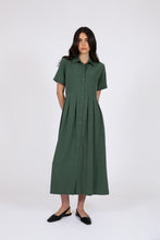 Load image into Gallery viewer, MARLOW STRAND DRESS FOREST
