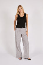 Load image into Gallery viewer, MARLOW STRATA PANT MOCHA STRIPE
