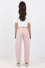 Load image into Gallery viewer, STORIES BE TOLD IDOLISE PALE PINK STRETCH SOFT BARRLE JEAN
