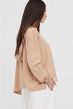 Load image into Gallery viewer, TAYLOR SUBJECT HOODIE SAND/IVORY
